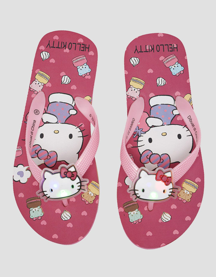 Hello Kitty Character Girls Flip Flops
