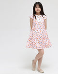 Donita Fruity Print Dress for Girls