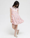Donita Fruity Print Dress for Girls