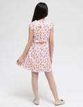 Donita Fruity Print Dress for Girls
