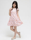 Donita Fruity Print Dress for Girls