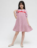 Donita Casual Flower Collar Dress