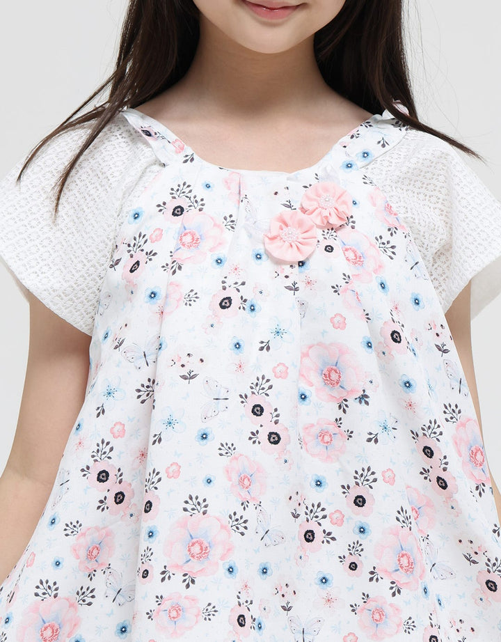 Donita DCL Printed Mini Dress for Girls