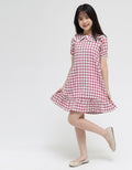 Donita Casual Plaid Dress