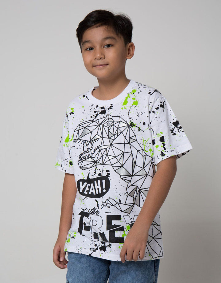 Aero Short Sleeve T-Shirt Print Dino