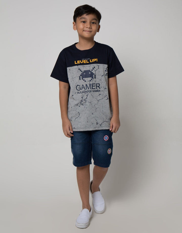 Aero Short Sleeve T-Shirt Gamer Print