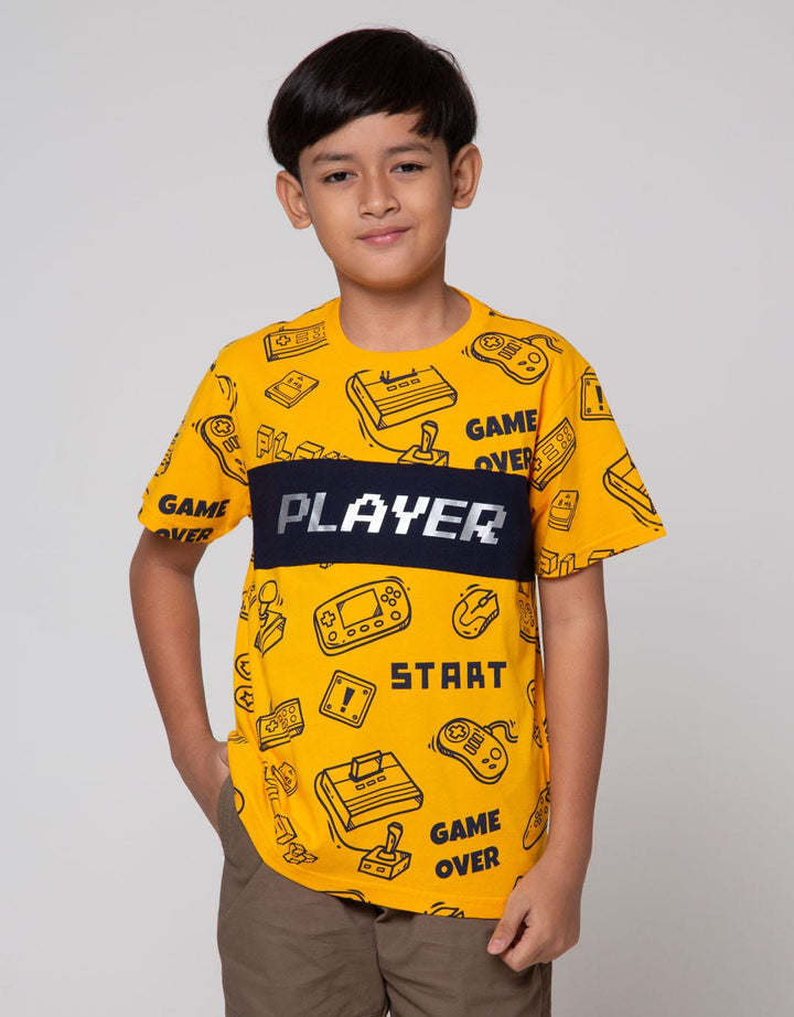 Aero Short Sleeve T-Shirt Player Print