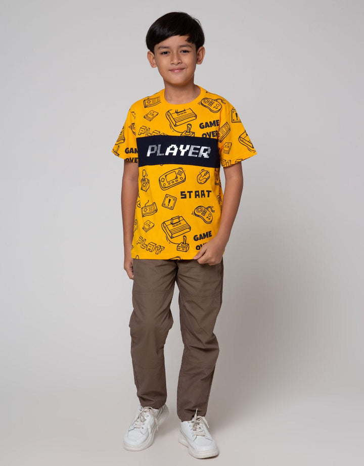 Aero Short Sleeve T-Shirt Player Print