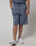 Aero Short Pants Print Shark
