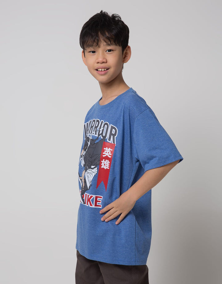 Aero Short Sleeve T-Shirt Warrior Anime