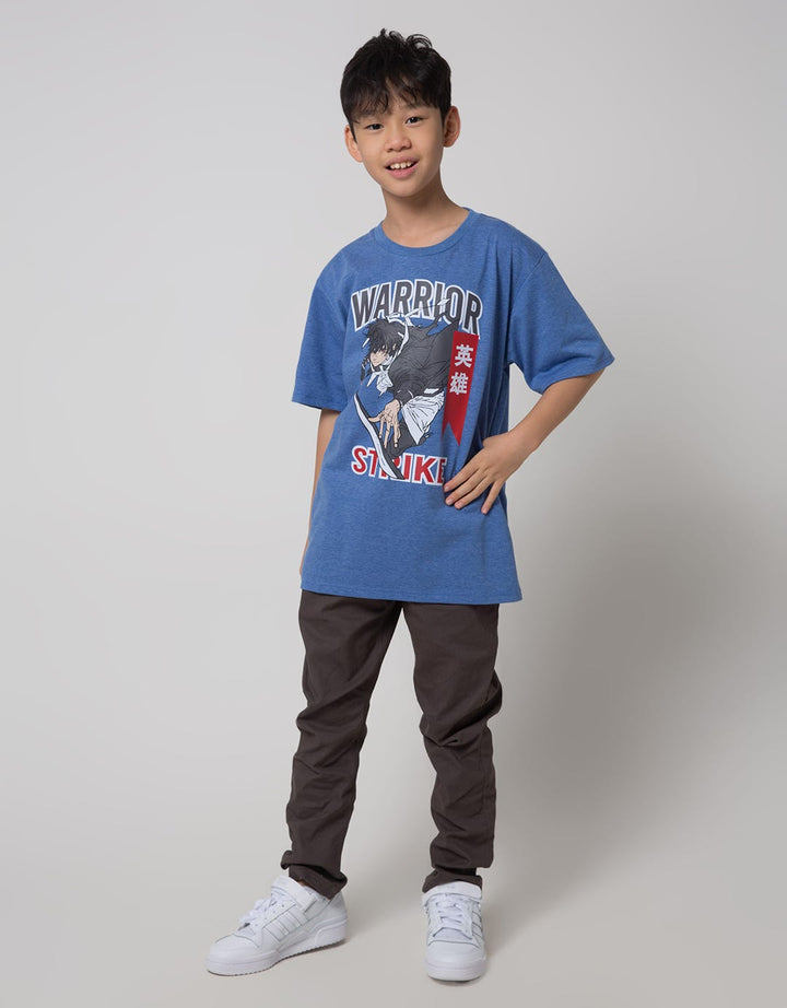 Aero Short Sleeve T-Shirt Warrior Anime