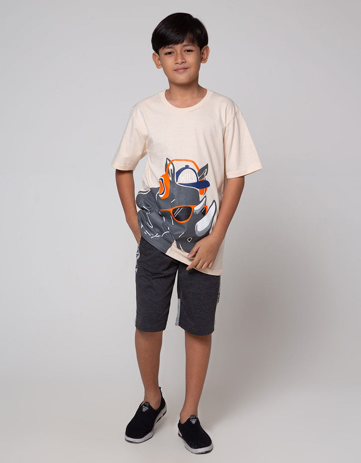 Aero Rhino Wild Kaos Anak Laki-laki