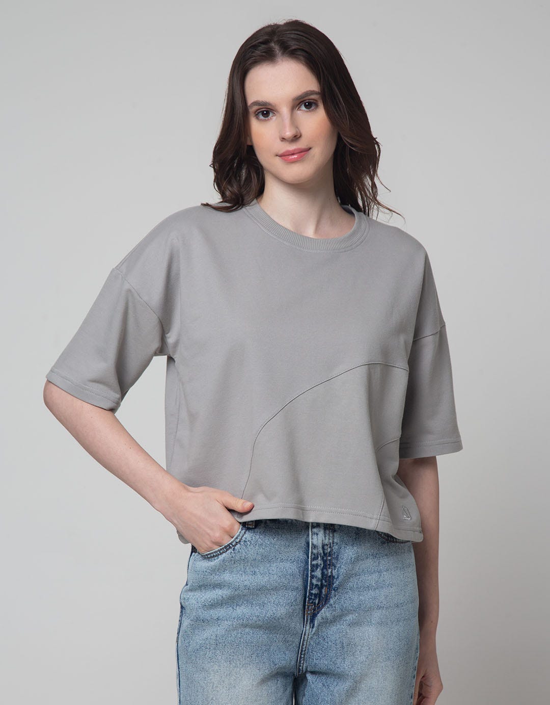 American Jeans Terry Cut Kaos Wanita
