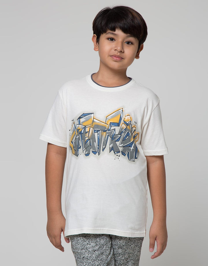 Aero Short Sleeve T-Shirt Print Great Day