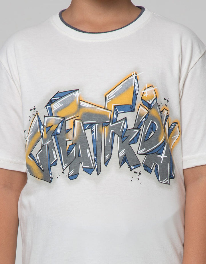 Aero Short Sleeve T-Shirt Print Great Day