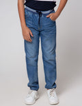 Aero Long Pants Denim Destroy Cuff