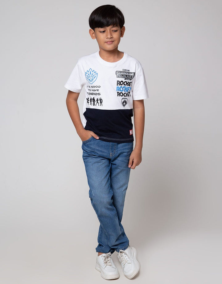 Aero Long Pants Denim Destroy Cuff