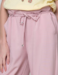 Connexion Long Pants Crop Slim Tie