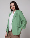 Details Blazer Oversize With Rollable Cuff