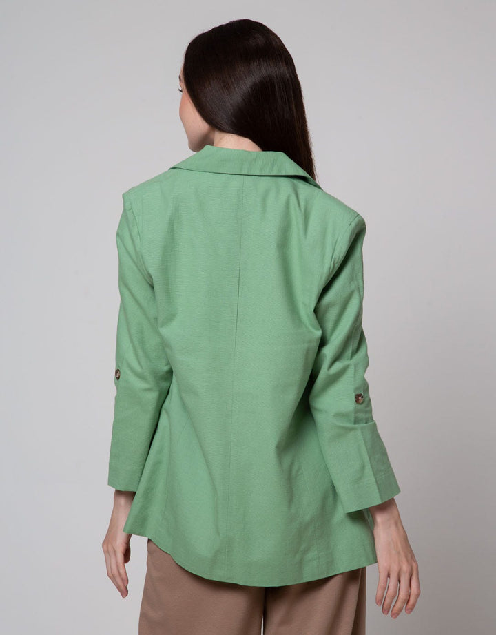 Details Blazer Oversize With Rollable Cuff