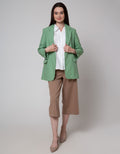Details Blazer Oversize With Rollable Cuff