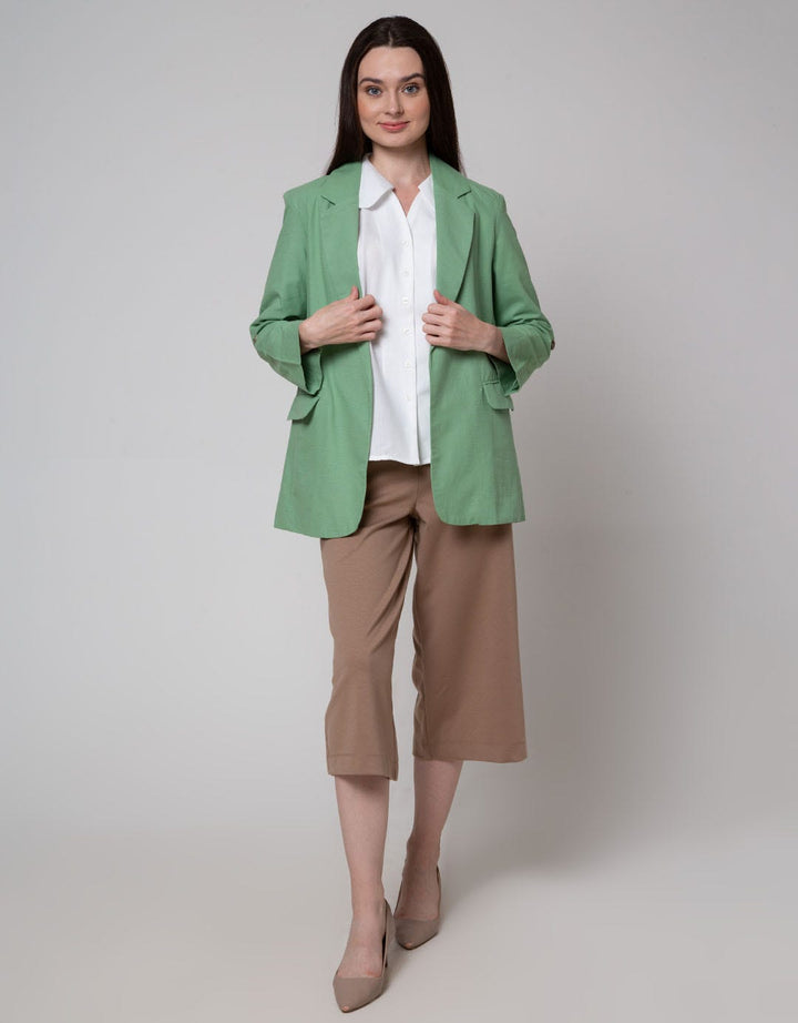 Details Blazer Oversize With Rollable Cuff