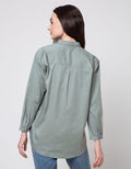 Details Long Sleeve Shirt Plain