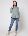 Details Long Sleeve Shirt Plain