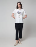 Details Short Sleeve T-Shirt Regular Santorini Print