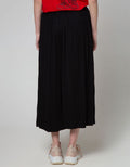 Details Long Pants Knit With Pleats