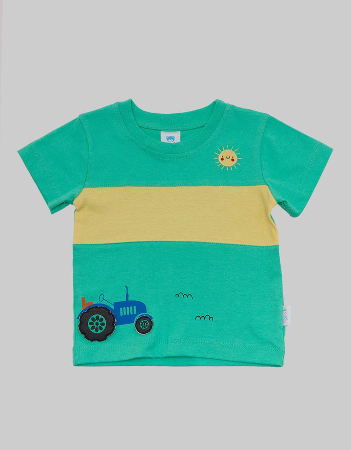Pipiniko Tractor CNS Kaos Anak Laki-laki