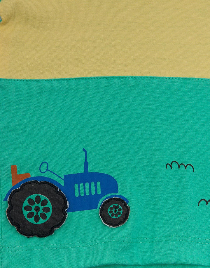 Pipiniko Tractor CNS Kaos Anak Laki-laki