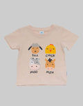 Pipiniko Farm Animal Kaos Anak Laki-laki