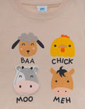 Pipiniko Farm Animal Kaos Anak Laki-laki