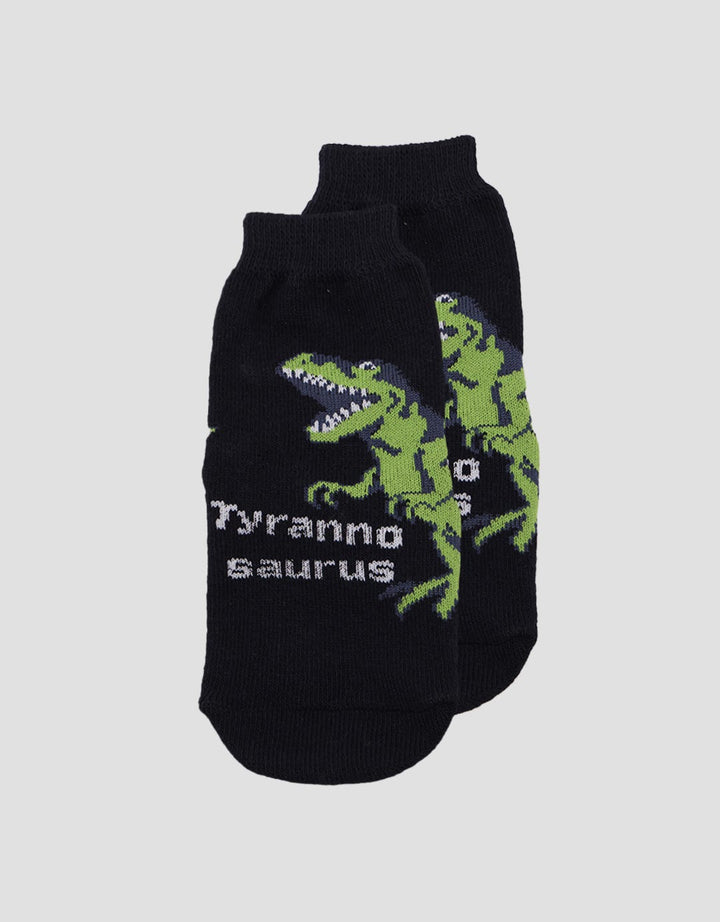 Pipiniko Socks Boys Dino Velociraptor Anti Slip