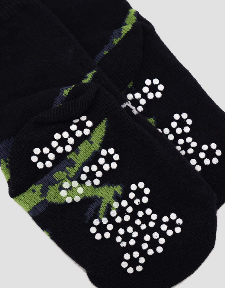 Pipiniko Socks Boys Dino Velociraptor Anti Slip