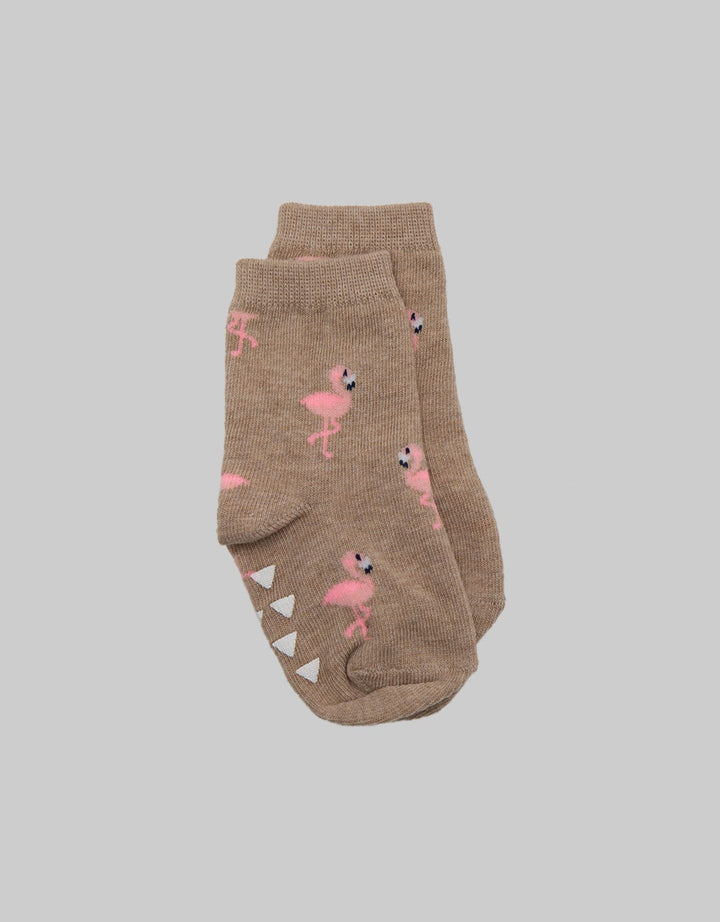 Pipiniko Girls Flamingo Baby Socks