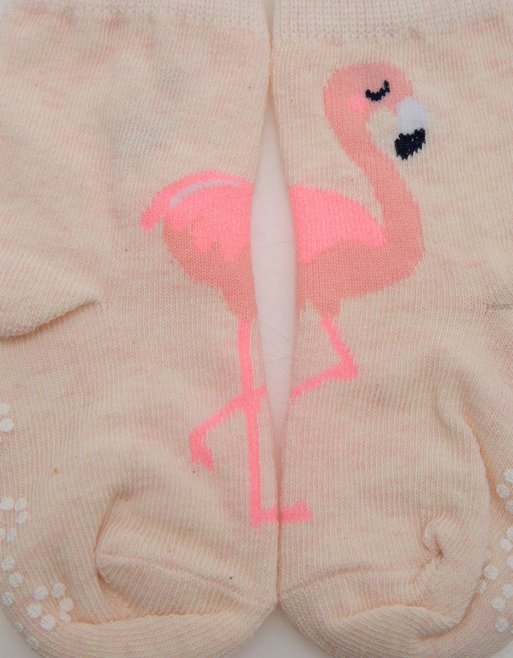 Pipiniko Girls Flamingo Baby Socks