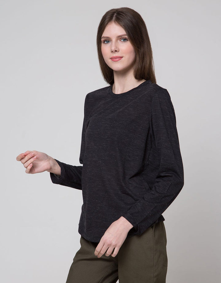 Connexion Roll Up Sleeve Kaos Wanita