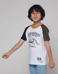 Little M Raglan Stego Kaos Anak Laki-laki