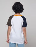 Little M Raglan Stego Kaos Anak Laki-laki