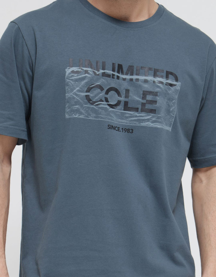 Cole Short Sleeve T-Shirt Big Size Tropical Tree