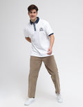 Cole Chest Embro Polo Shirt Pria