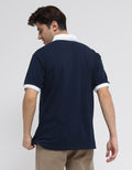 Cole Nautical Print Polo Shirt Pria