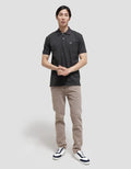 Cole Embro Geometri Polo Shirt Pria
