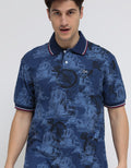 Cole Short Sleeve Polo Shirt Aop Ship