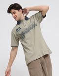 Cole Boat Chest Print Polo Shirt Pria