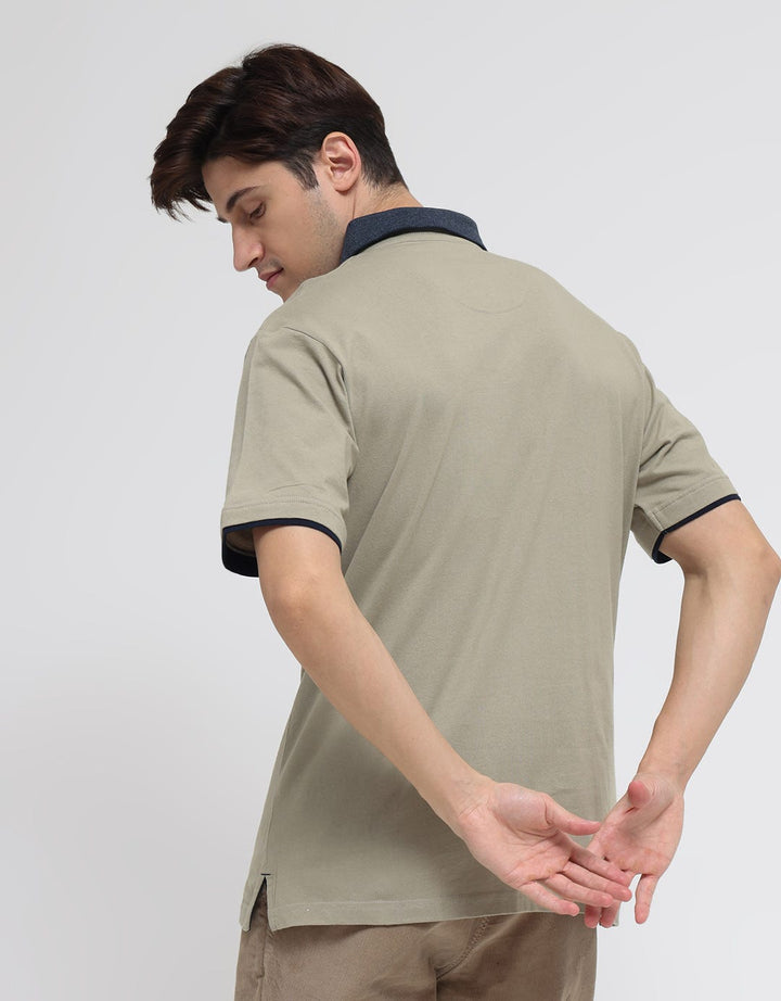 Cole Boat Chest Print Polo Shirt Pria