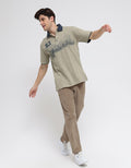 Cole Boat Chest Print Polo Shirt Pria