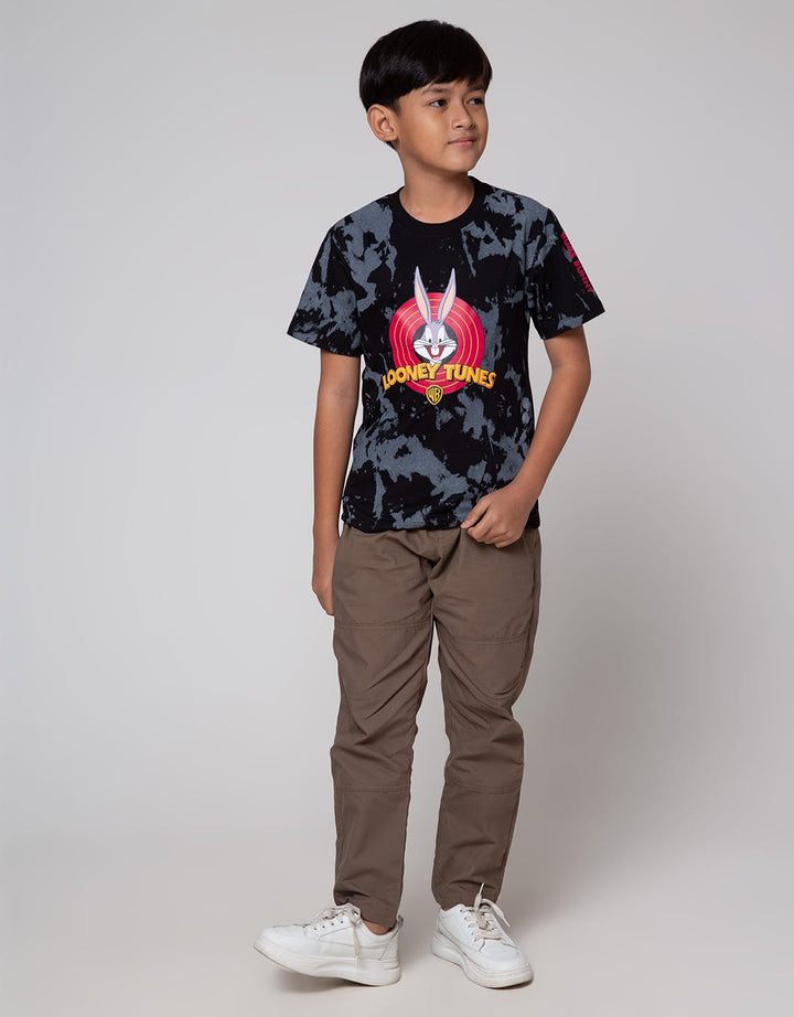 Character Short Sleeve T-Shirt Print Looney Toons Logo